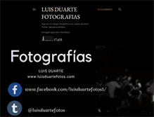 Tablet Screenshot of luisduartefotos.blogspot.com