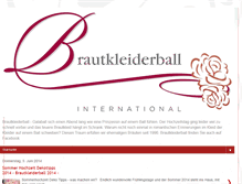 Tablet Screenshot of brautkleiderball.blogspot.com