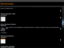 Tablet Screenshot of electricidad-guia.blogspot.com