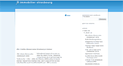 Desktop Screenshot of immobilierstrasbourg-42.blogspot.com