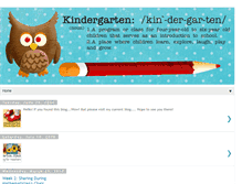 Tablet Screenshot of kindergartenkindergarten.blogspot.com