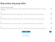 Tablet Screenshot of outdoor-ping-pong-tables.blogspot.com