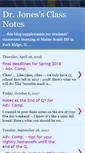 Mobile Screenshot of drjonesclassnotes.blogspot.com