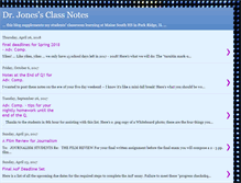 Tablet Screenshot of drjonesclassnotes.blogspot.com