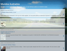 Tablet Screenshot of mundos-ilustrados.blogspot.com