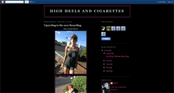 Desktop Screenshot of highheelsandcigs.blogspot.com