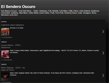 Tablet Screenshot of elsenderooscuro.blogspot.com