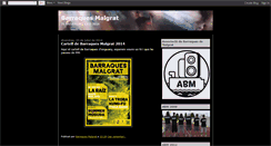 Desktop Screenshot of barraquesmalgrat.blogspot.com
