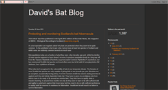Desktop Screenshot of davidsbatblog.blogspot.com