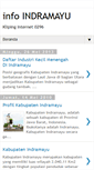 Mobile Screenshot of informasi-indramayu.blogspot.com