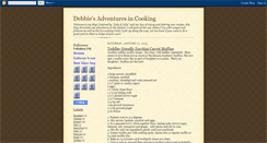 Desktop Screenshot of debbiesadventuresincooking.blogspot.com
