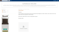 Desktop Screenshot of loteriasonline.blogspot.com