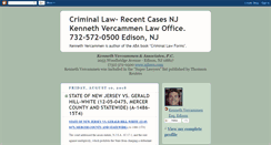 Desktop Screenshot of njcriminallaw.blogspot.com