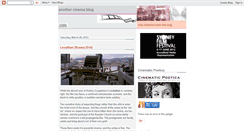 Desktop Screenshot of anothercinemablog.blogspot.com
