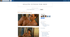 Desktop Screenshot of healthfitnessformen.blogspot.com