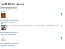 Tablet Screenshot of healthfitnessformen.blogspot.com