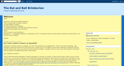 Desktop Screenshot of batandballbrimborion.blogspot.com