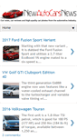 Mobile Screenshot of newautocarsnews.blogspot.com