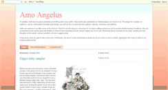 Desktop Screenshot of amoangelus.blogspot.com