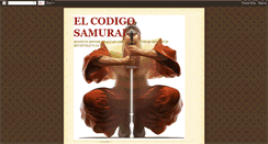 Desktop Screenshot of elcodigosamurai.blogspot.com