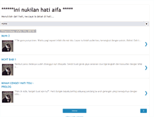 Tablet Screenshot of aifabatrisya.blogspot.com