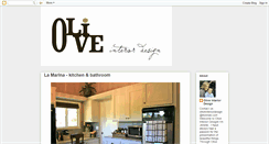 Desktop Screenshot of oliveinteriordesign.blogspot.com