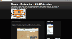 Desktop Screenshot of masonryrestorationspecialists.blogspot.com