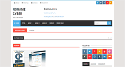 Desktop Screenshot of noname-cyber.blogspot.com