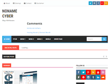 Tablet Screenshot of noname-cyber.blogspot.com
