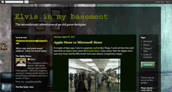 Desktop Screenshot of elvisinmybasement.blogspot.com