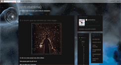 Desktop Screenshot of antmateria.blogspot.com