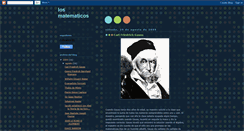 Desktop Screenshot of loshackersmatematicos.blogspot.com