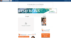 Desktop Screenshot of cookingfather.blogspot.com