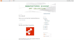 Desktop Screenshot of manufactured-dissent.blogspot.com