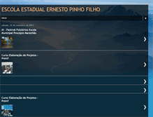 Tablet Screenshot of escolaestadualernestopinhofilho.blogspot.com