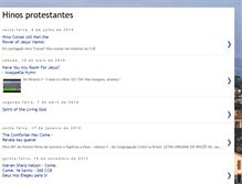 Tablet Screenshot of hinosprotestantes.blogspot.com