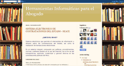 Desktop Screenshot of internetparaelabogado.blogspot.com