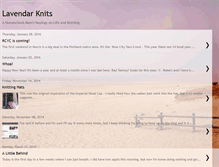 Tablet Screenshot of lavendarknits.blogspot.com