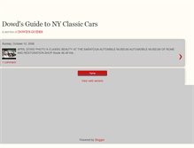 Tablet Screenshot of nyclassiccarcollections.blogspot.com