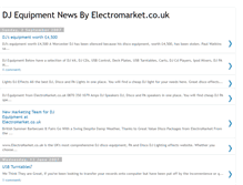 Tablet Screenshot of electromarket.blogspot.com