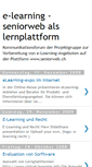 Mobile Screenshot of elearning-seniorweb.blogspot.com