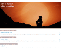 Tablet Screenshot of alayoftheland.blogspot.com