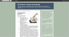 Desktop Screenshot of carlosgarriga.blogspot.com