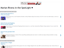 Tablet Screenshot of marian-rivera.blogspot.com