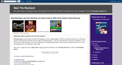 Desktop Screenshot of beattheblackjack.blogspot.com