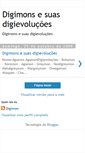 Mobile Screenshot of digimonesuasdigievolues.blogspot.com