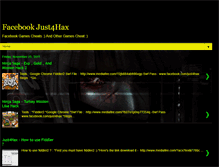 Tablet Screenshot of just4hax.blogspot.com