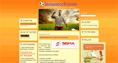 Desktop Screenshot of inmantecforum.blogspot.com