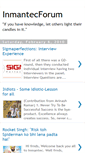 Mobile Screenshot of inmantecforum.blogspot.com