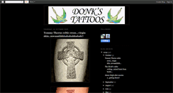 Desktop Screenshot of donktattoos.blogspot.com